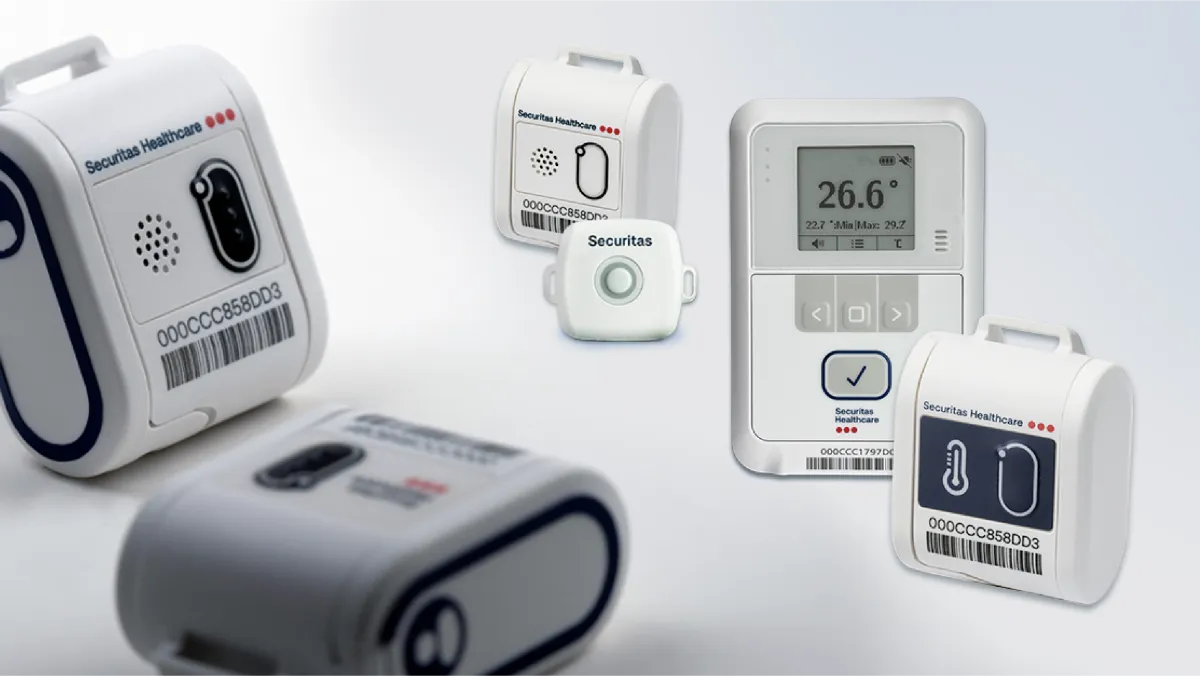 Advanced RTLS Tags and Sensors from Securitas Healthcare