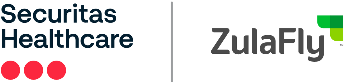 Securitas Healthcare and ZulaFly dual logo